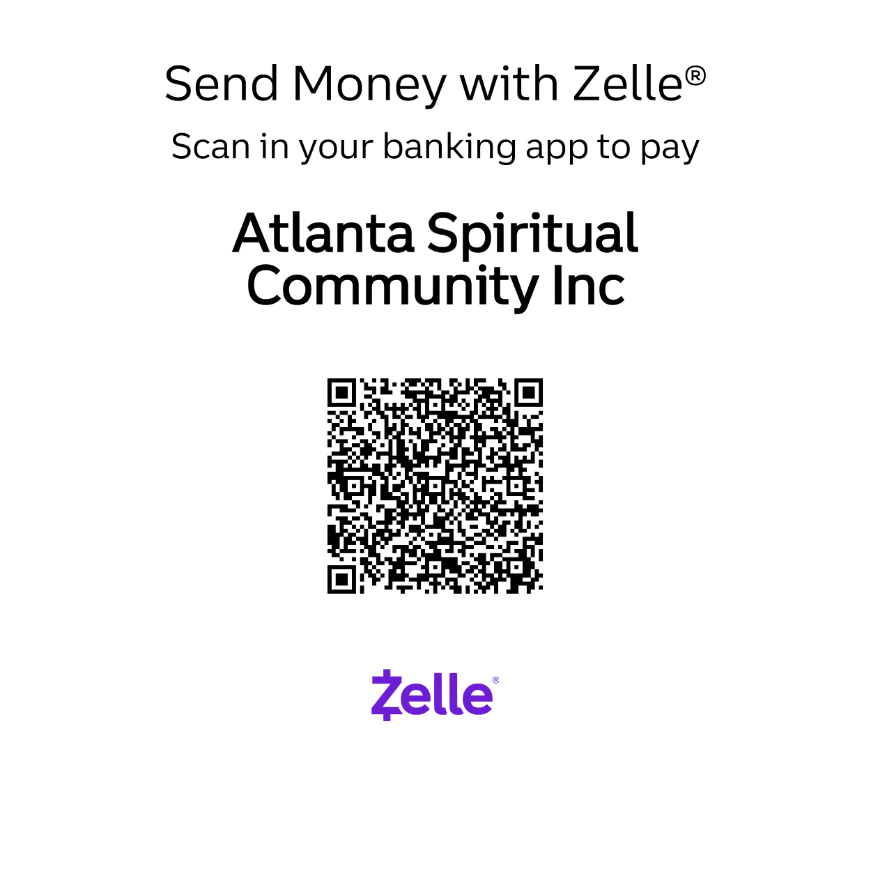 Zelle® QR code